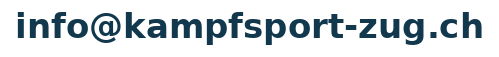 E-Mail-Adresse 2Fight GmbH