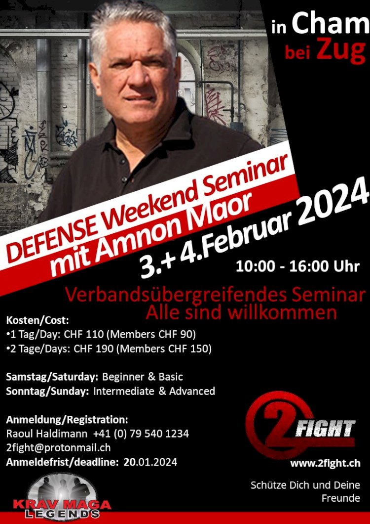 Amnon Maor Krav Maga Seminar